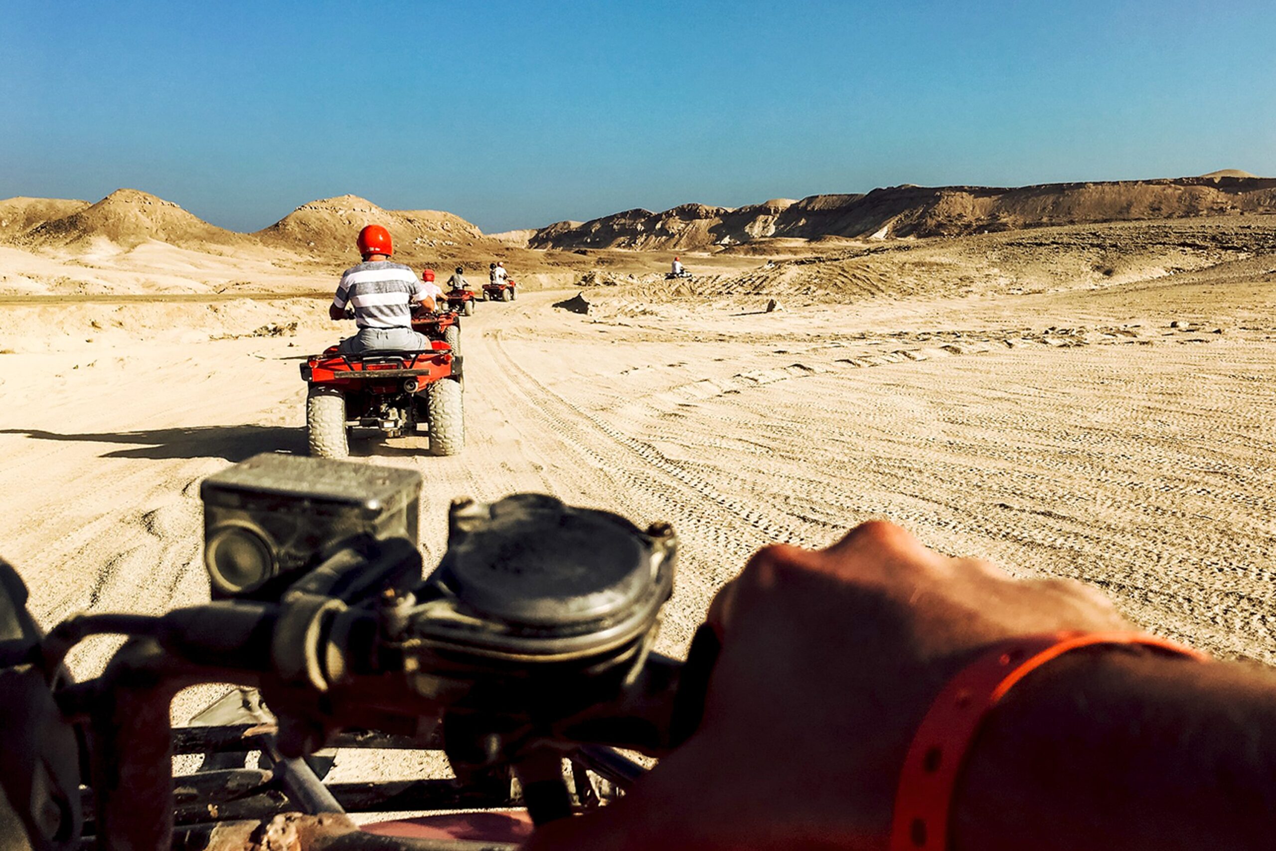 Moto quad bike & camel ride